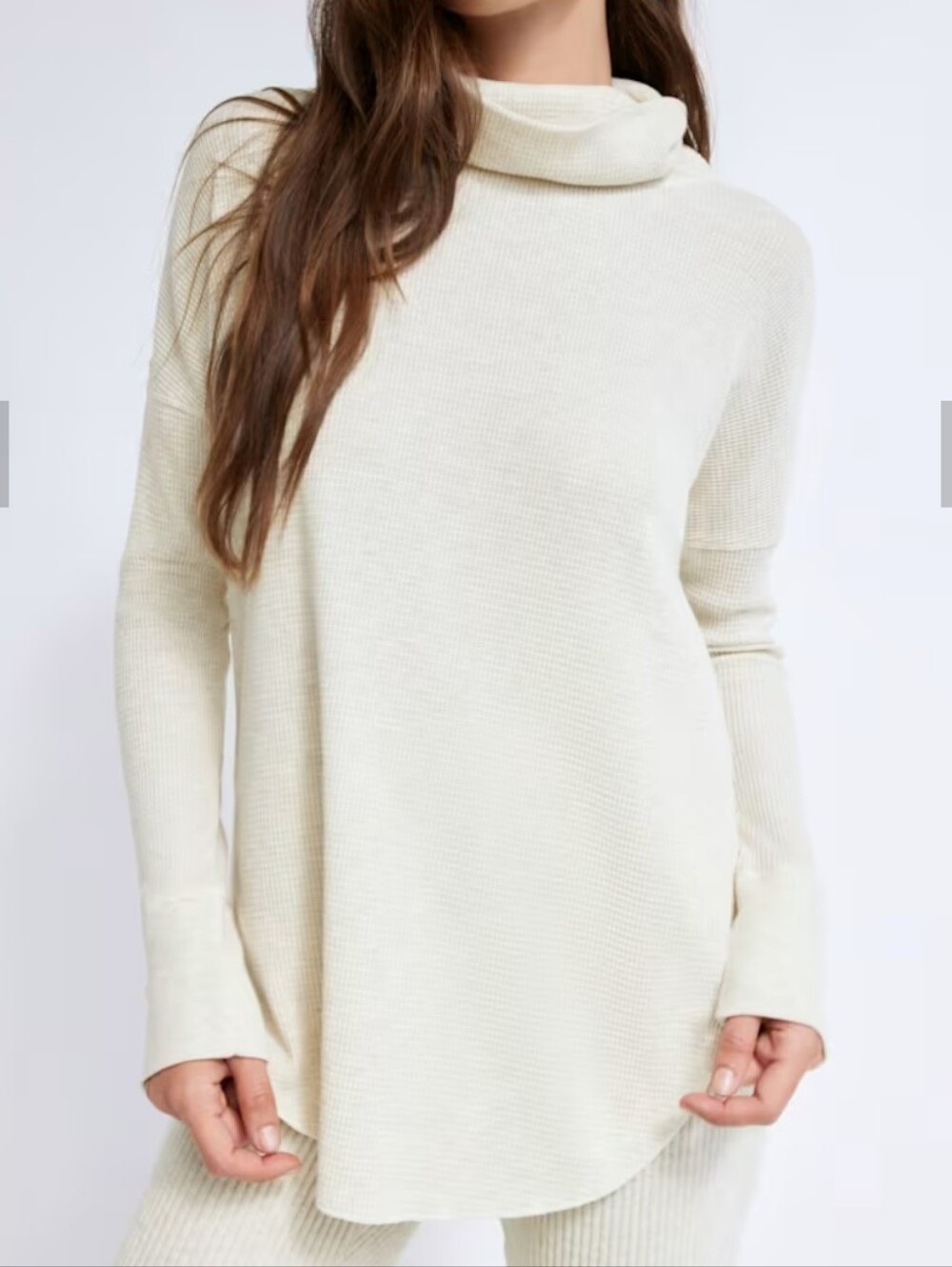 The Group by Babaton Thermal Cowlneck Longsleeve, Med